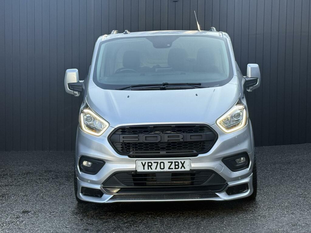 Ford Transit Custom 2.0 130Ps Ecoblue Limited Panel Van Lwb L2 H1 Euro YR70ZBX Silver #5