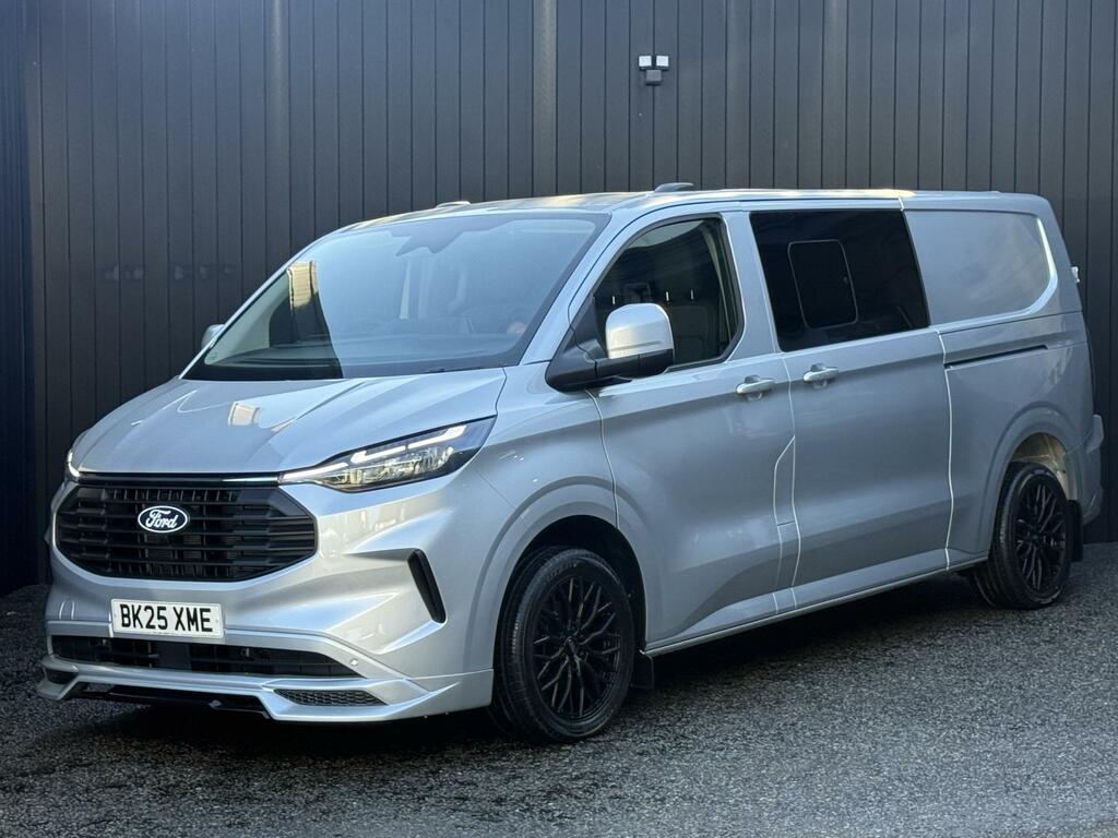 Ford Transit Custom 2.0 136Ps G-sport Ecoblue Limited Crew Van Double BK25XME Silver #6