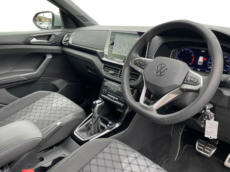 Volkswagen T-Cross 1.5 Tsi R-line Dsg Silver #6