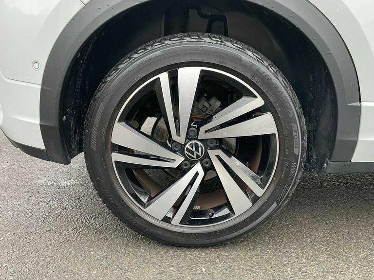Volkswagen T-Roc 1.5 Tsi R-line Dsg BF72FFM White #5