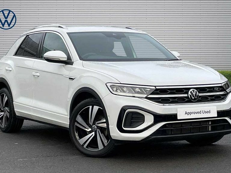 Volkswagen T-Roc 1.5 Tsi R-line Dsg White