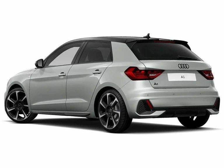 Audi A1 1.0 Tfsi 30 Black Edition Sportback S Tronic Euro Silver #2
