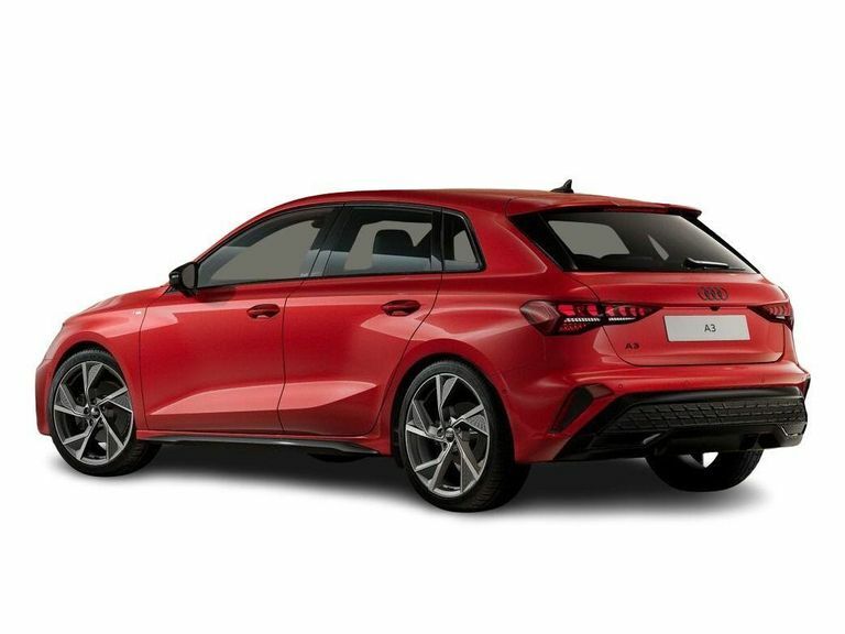 Audi A3 2.0 Tdi Black Edition Sportback S Tronic Euro 6 S Red #3