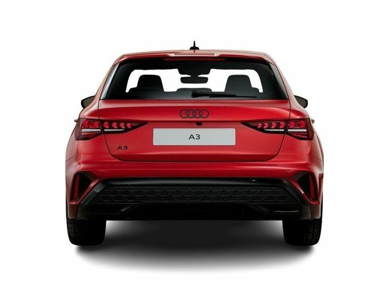 Audi A3 2.0 Tdi Black Edition Sportback S Tronic Euro 6 S Red #4