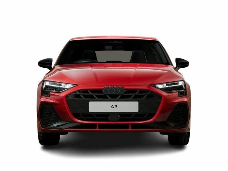 Audi A3 2.0 Tdi Black Edition Sportback S Tronic Euro 6 S Red #5