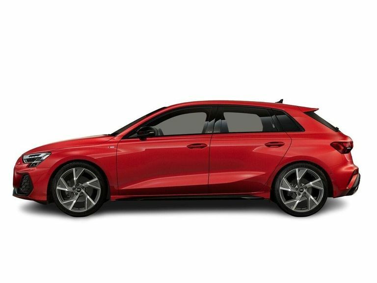 Audi A3 2.0 Tdi Black Edition Sportback S Tronic Euro 6 S Red #2