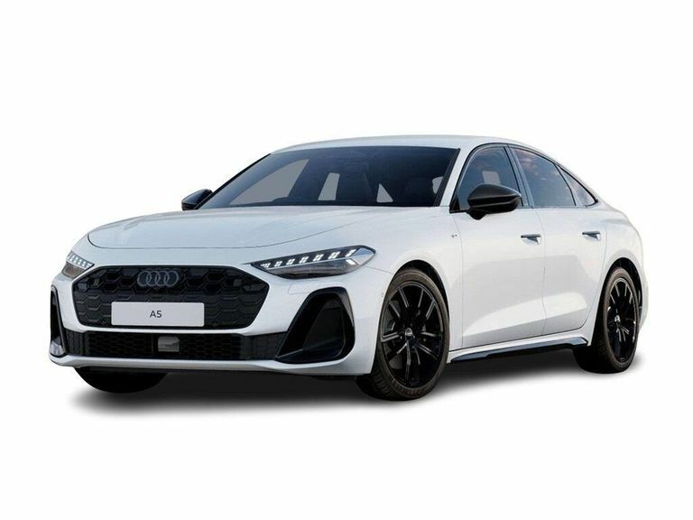 Audi A5 2.0 Tdi Black Edition Saloon S Tronic Euro 6 Ss White