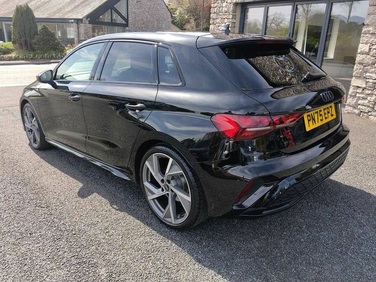 Audi A3 Black Edition Tdi 150 Ps S Tronic PN75EPZ Black #3