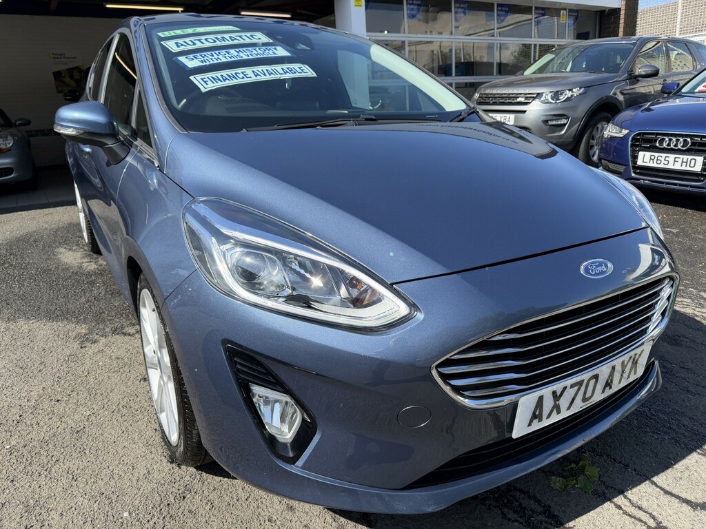 Ford Fiesta 1.0 Fiesta Titanium X 1.0L Ecoboost 125Ps F AX70AYK Blue #2