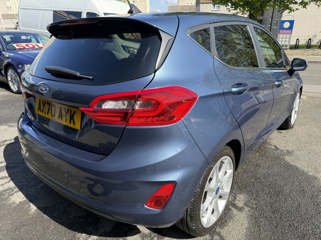 Ford Fiesta 1.0 Fiesta Titanium X 1.0L Ecoboost 125Ps F AX70AYK Blue #4
