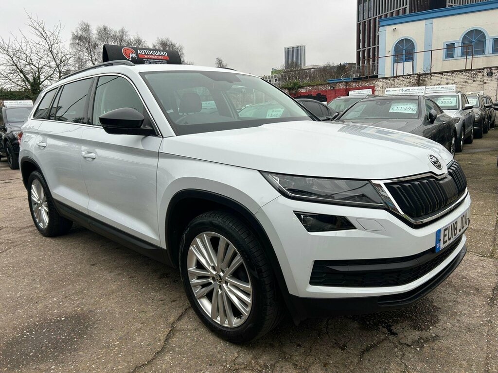 Skoda Kodiaq 1.4 Tsi Act Se L Dsg 4Wd Euro 6 Ss 7 Seat White