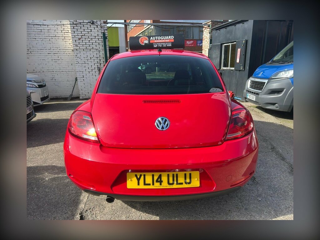 Volkswagen Beetle 1.6 Tdi Bluemotion Tech Design Euro 5 Ss YL14ULU Red #6