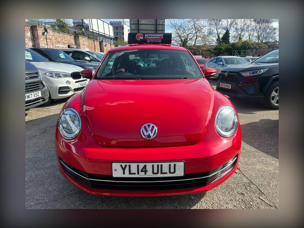 Volkswagen Beetle 1.6 Tdi Bluemotion Tech Design Euro 5 Ss YL14ULU Red #5