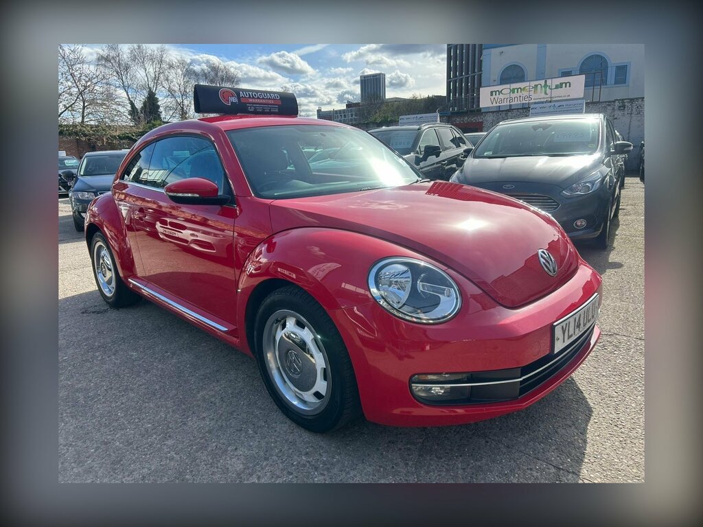 Volkswagen Beetle 1.6 Tdi Bluemotion Tech Design Euro 5 Ss Red