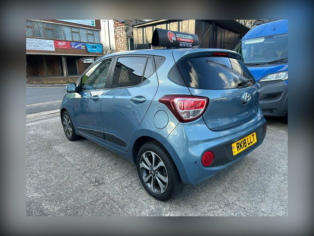 Hyundai I10 1.2 Premium Se Euro 6 RK18LLT Blue #4