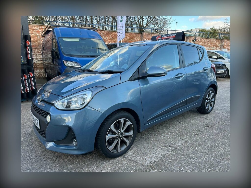 Hyundai I10 1.2 Premium Se Euro 6 RK18LLT Blue #2