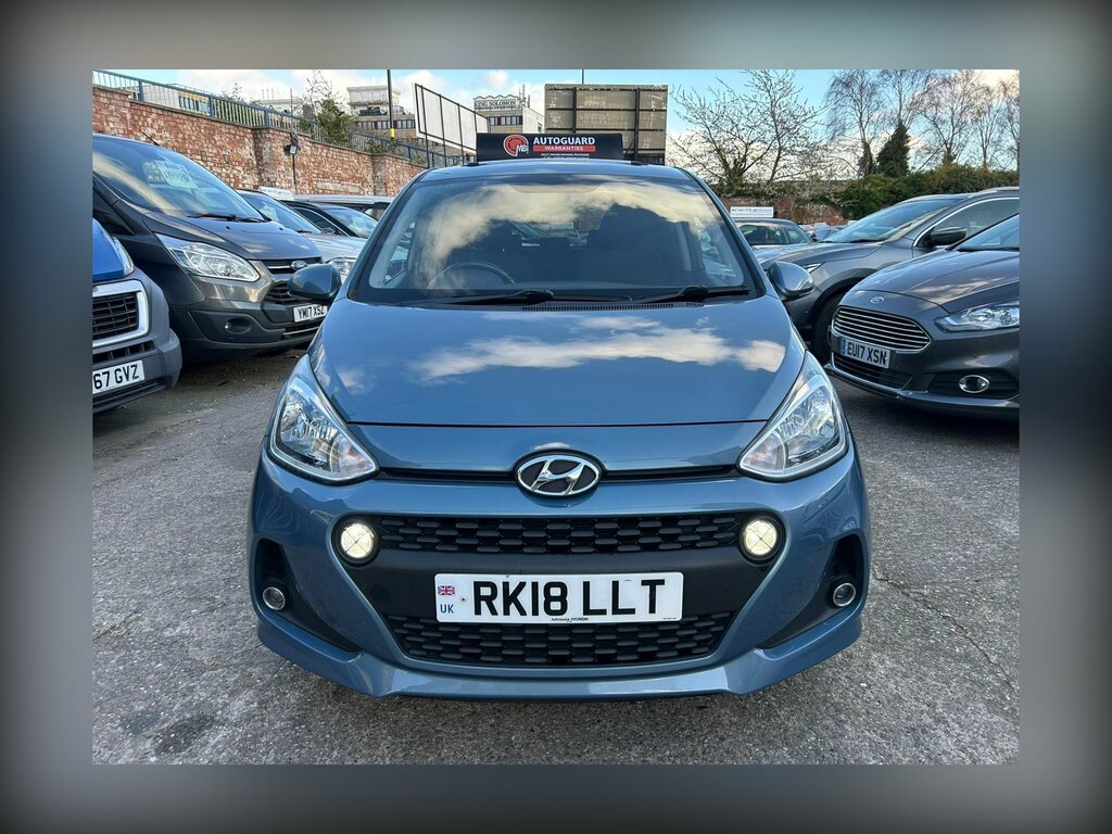 Hyundai I10 1.2 Premium Se Euro 6 RK18LLT Blue #5