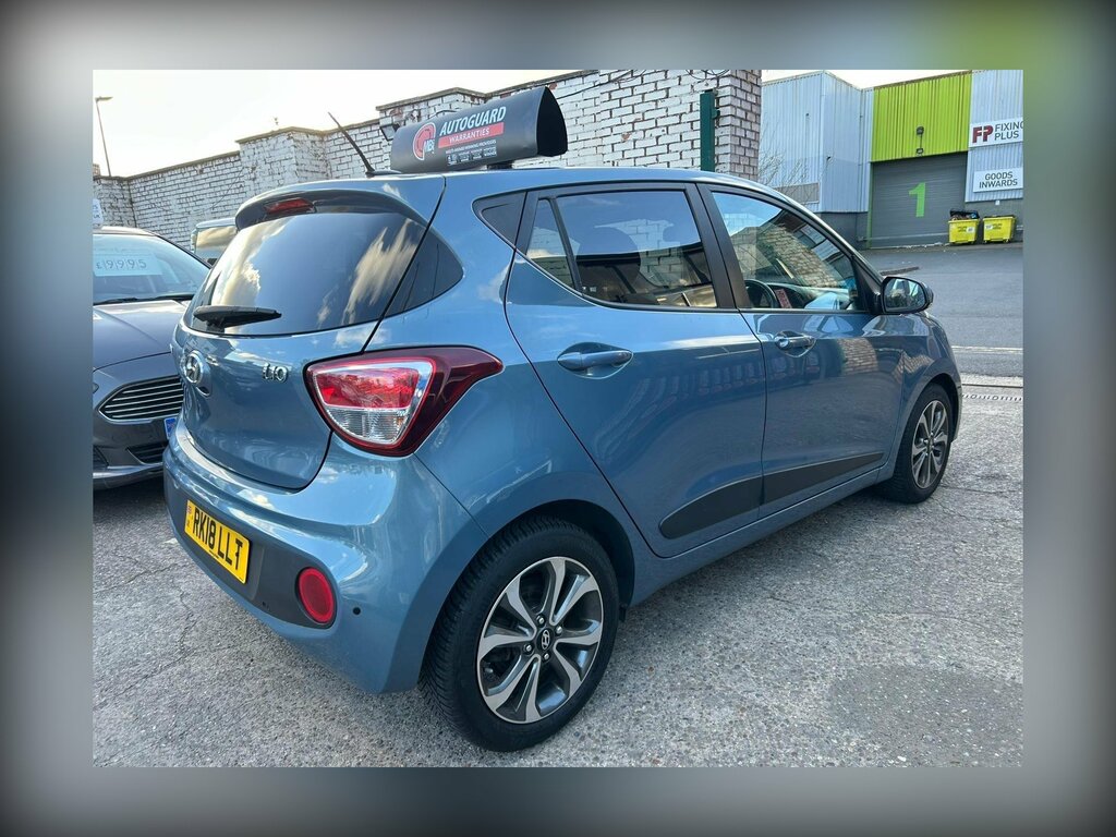 Hyundai I10 1.2 Premium Se Euro 6 RK18LLT Blue #3