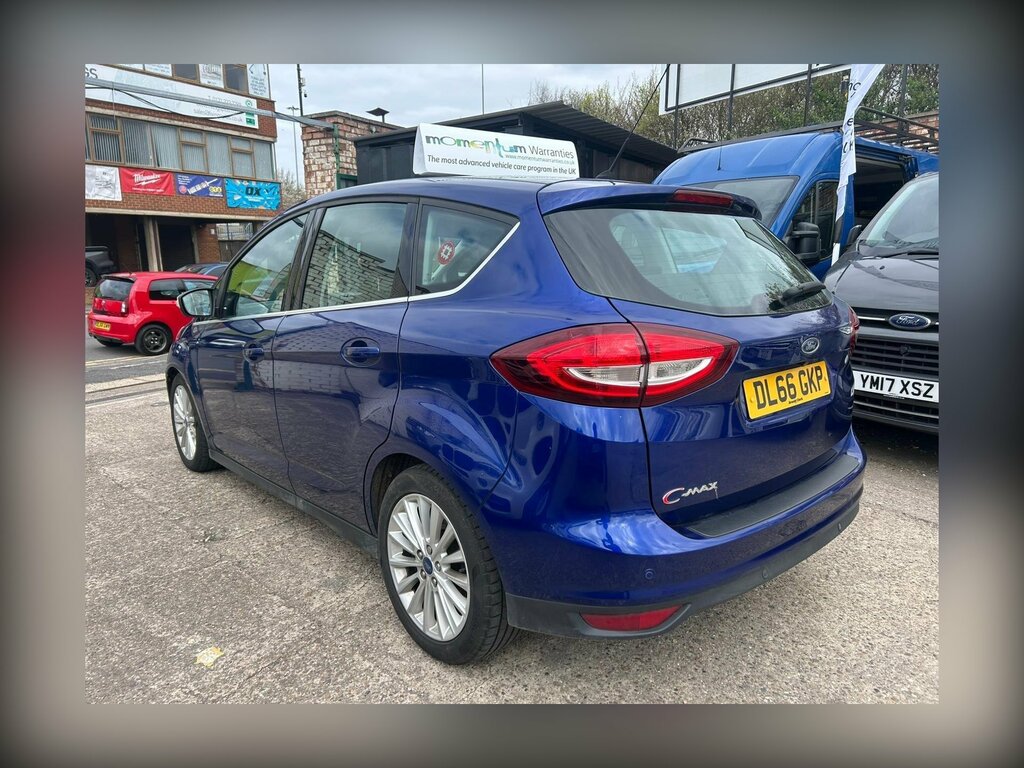 Ford C-Max 1.5 Tdci Titanium Euro 6 Ss DL66GKP Blue #4