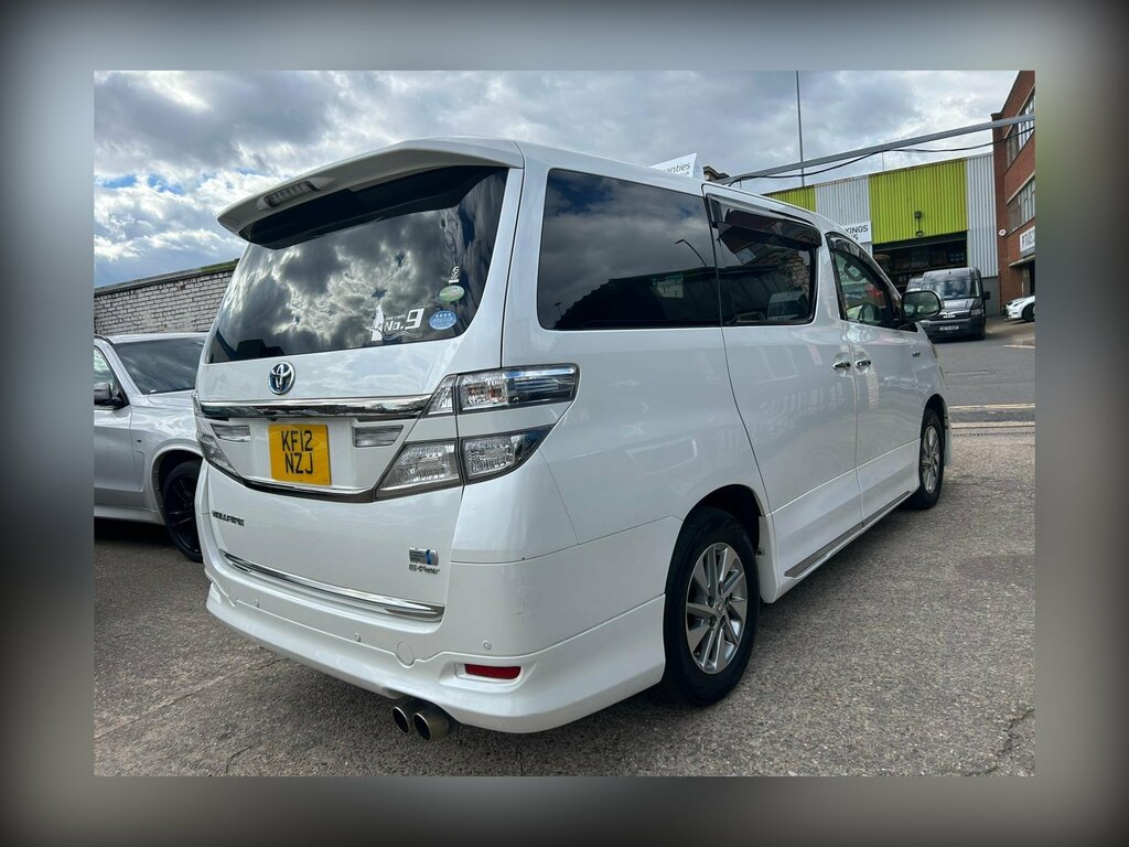 Toyota Vellfire 2.4 Hybrid E-fourdisability Seat KF12NZJ White #4
