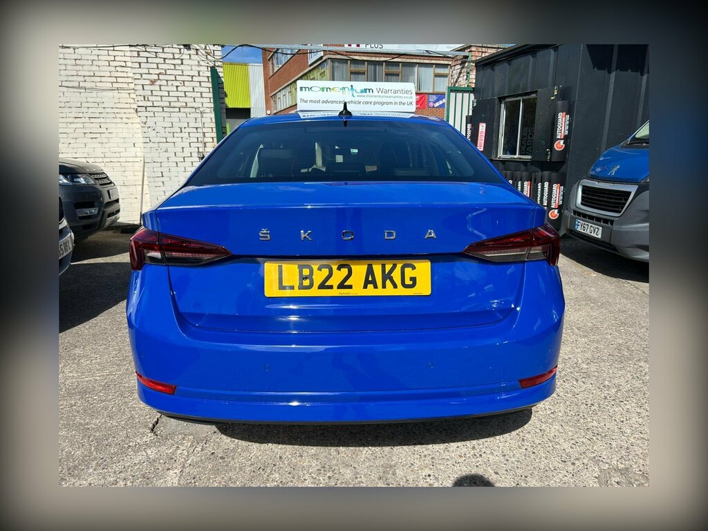 Skoda Octavia 1.5 Tsi Act Se Technology Euro 6 Ss LB22AKG Blue #6