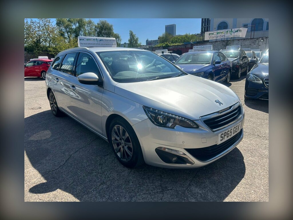 Peugeot 308 SW 1.6 Bluehdi Allure Euro 6 Ss Silver