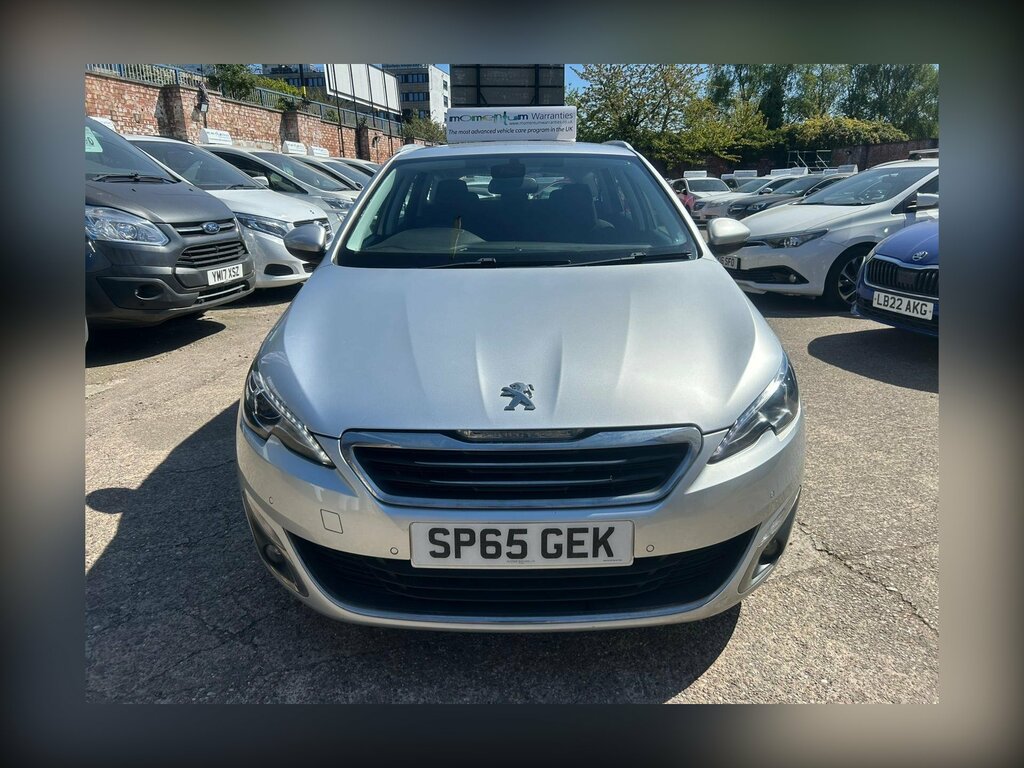Peugeot 308 SW 1.6 Bluehdi Allure Euro 6 Ss SP65GEK Silver #5