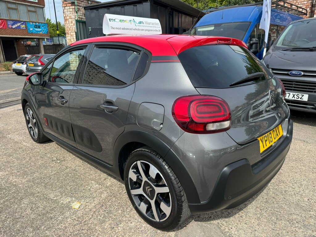 Citroen C3 1.2 Puretech Flair Nav Edition Euro 6 YP18OAV Grey #4