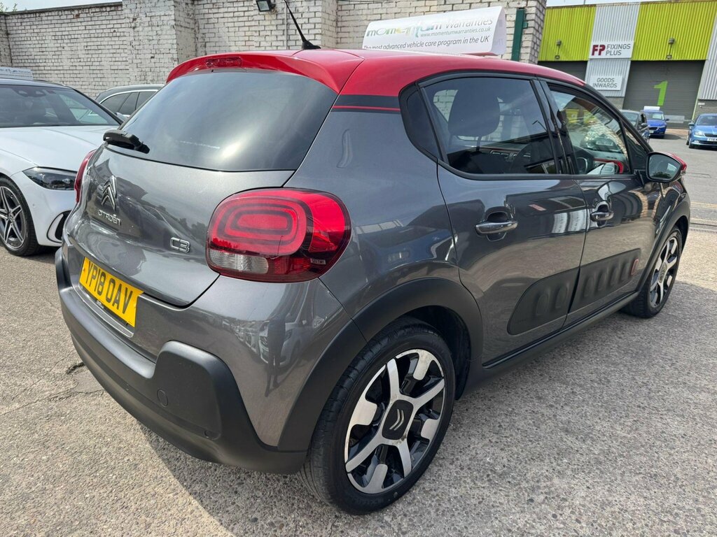 Citroen C3 1.2 Puretech Flair Nav Edition Euro 6 YP18OAV Grey #3