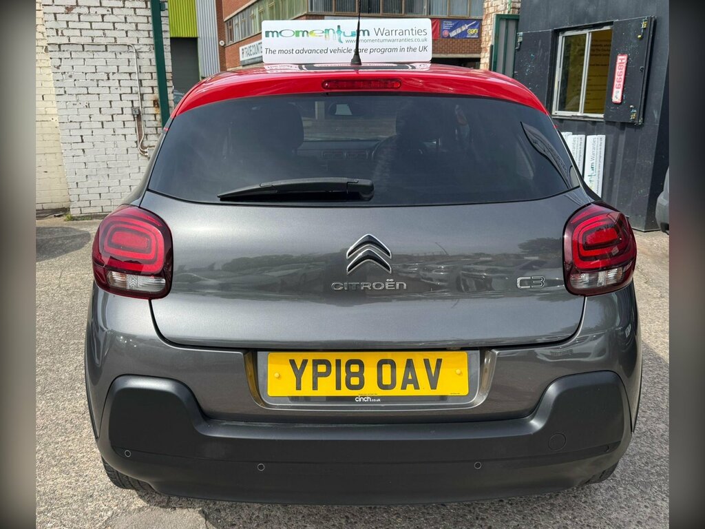 Citroen C3 1.2 Puretech Flair Nav Edition Euro 6 YP18OAV Grey #6