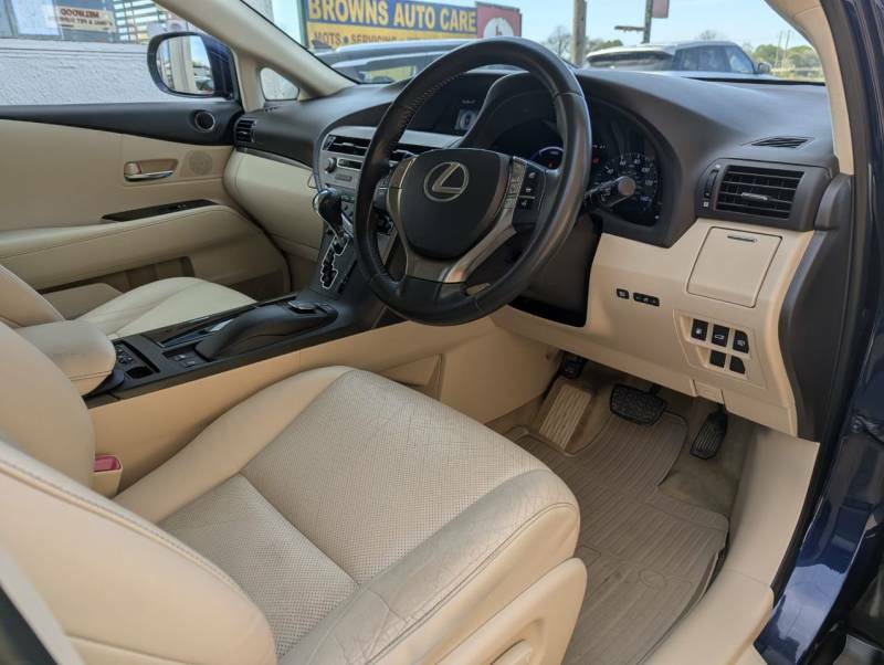 Lexus RX 450H 3.5 Luxury Cvt - 2013 13 Blue #6