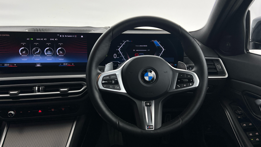 BMW 3 Series 2.0 320D Mht M Sport Touring Euro 6 Ss YB73MKN Black #5