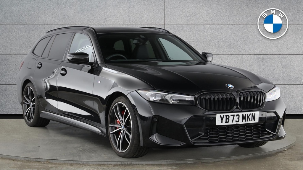 BMW 3 Series 2.0 320D Mht M Sport Touring Euro 6 Ss Black