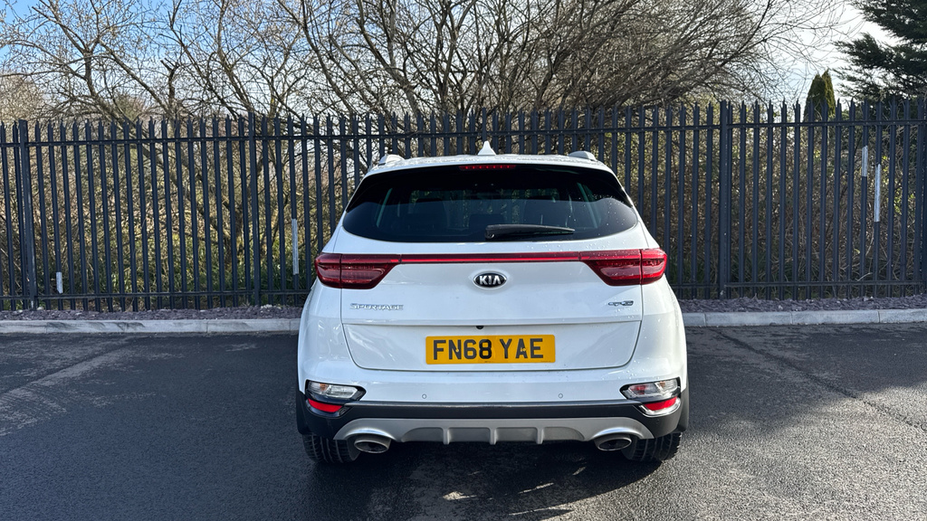 Kia Sportage 1.6 T-gdi Gt-line Euro 6 Ss White #4
