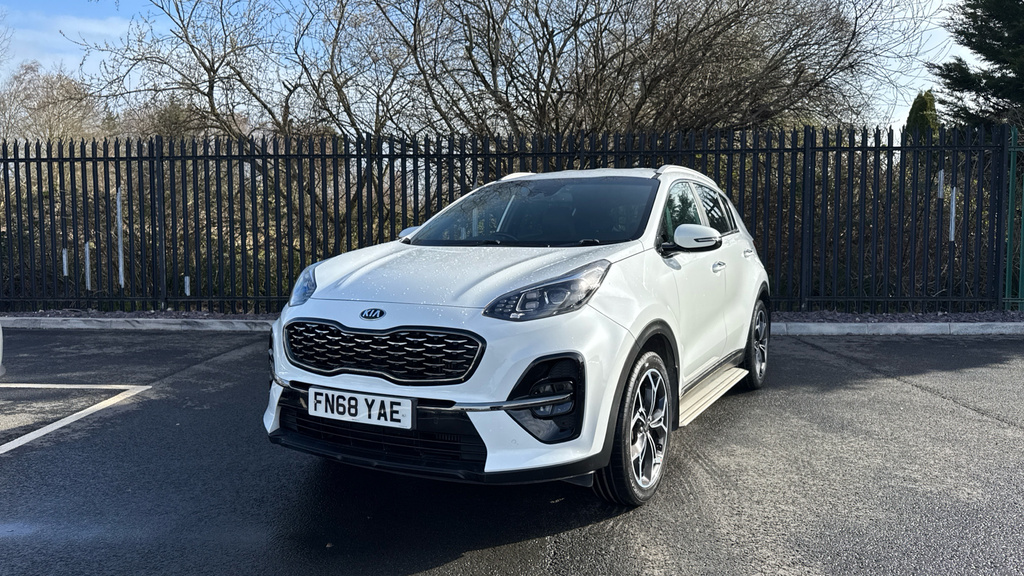 Kia Sportage 1.6 T-gdi Gt-line Euro 6 Ss White #6