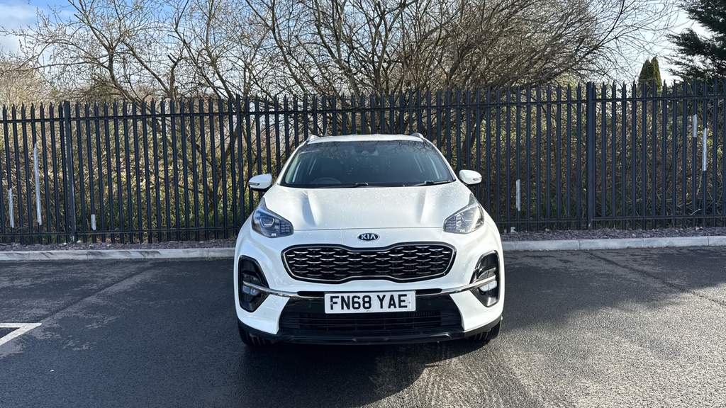 Kia Sportage 1.6 T-gdi Gt-line Euro 6 Ss White #5