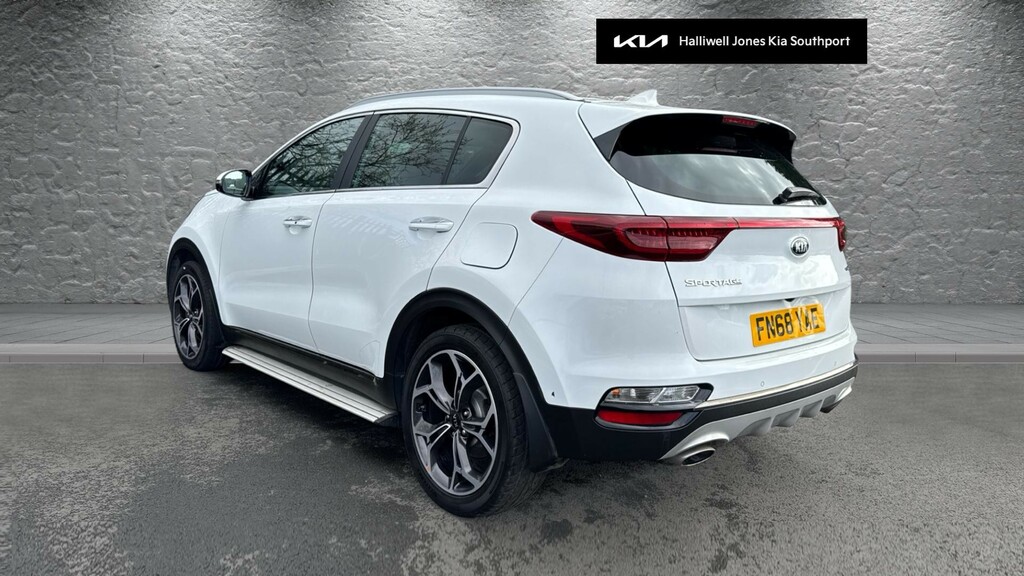Kia Sportage 1.6 T-gdi Gt-line Euro 6 Ss White #2