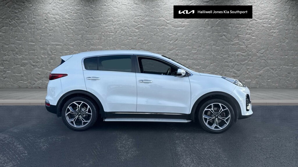 Kia Sportage 1.6 T-gdi Gt-line Euro 6 Ss White #3