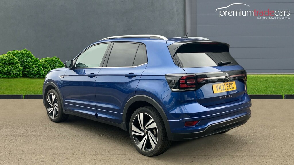 Volkswagen T-Cross 1.5 Tsi Evo R-line Dsg Euro 6 Ss Blue #2