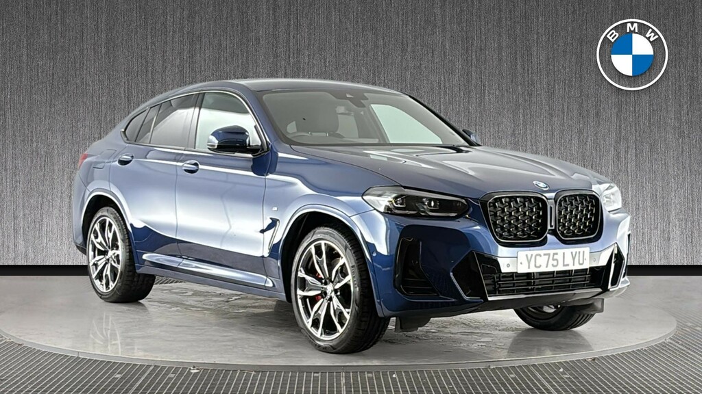 BMW X4 2.0 20D Mht M Sport Xdrive Euro 6 Ss Blue