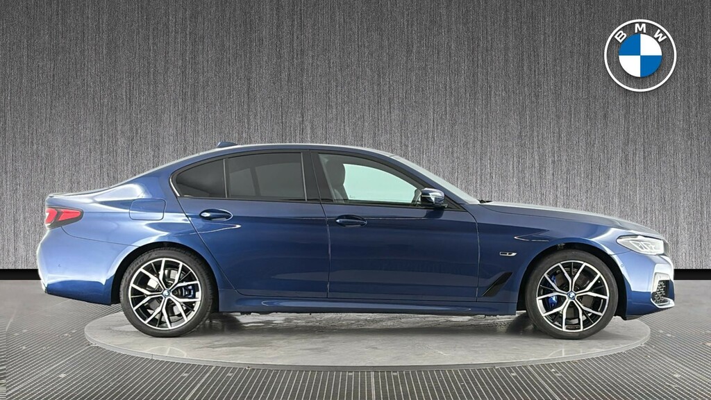 BMW 5 Series 2.0 530E 12Kwh M Sport Steptronic Euro 6 Ss Blue #3