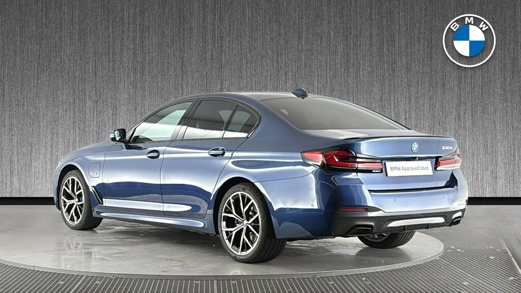 BMW 5 Series 2.0 530E 12Kwh M Sport Steptronic Euro 6 Ss Blue #2