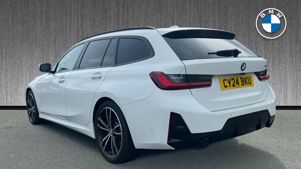 BMW 3 Series 2.0 320I M Sport Touring Euro 6 Ss White #2