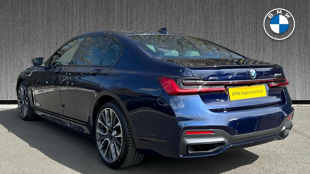 BMW 7 Series 3.0 740D Mht M Sport Xdrive Euro 6 Ss Blue #2
