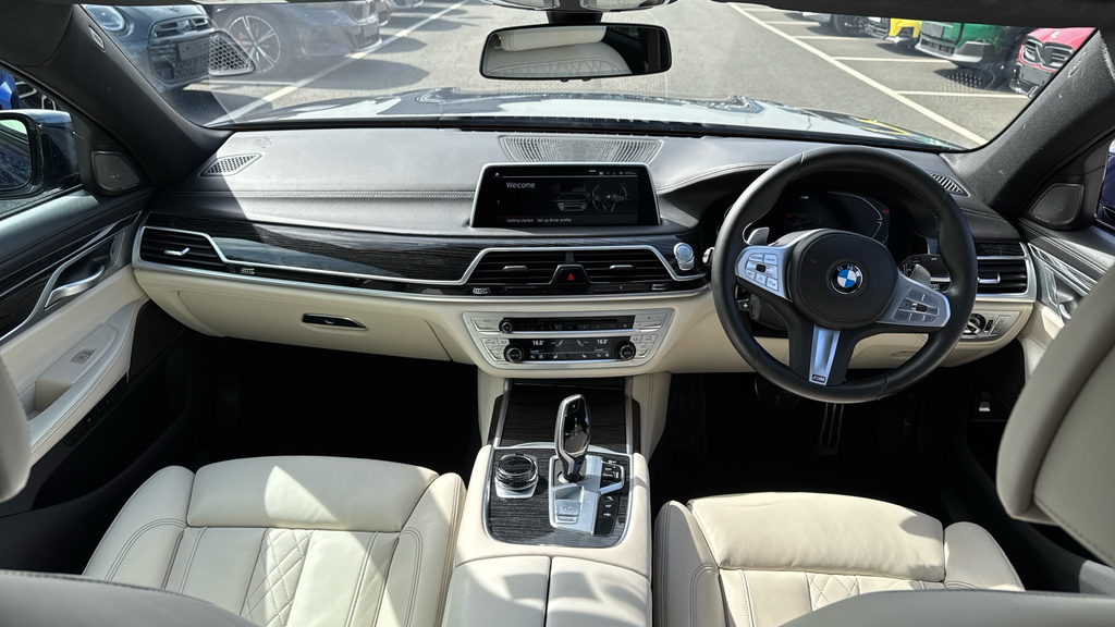 BMW 7 Series 3.0 740D Mht M Sport Xdrive Euro 6 Ss Blue #4
