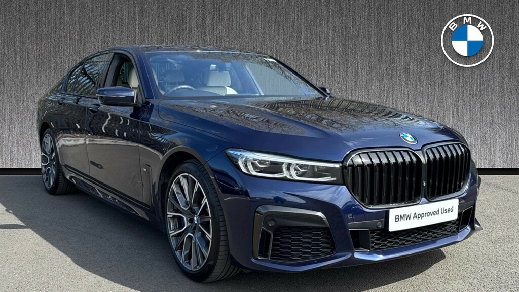 BMW 7 Series 3.0 740D Mht M Sport Xdrive Euro 6 Ss Blue