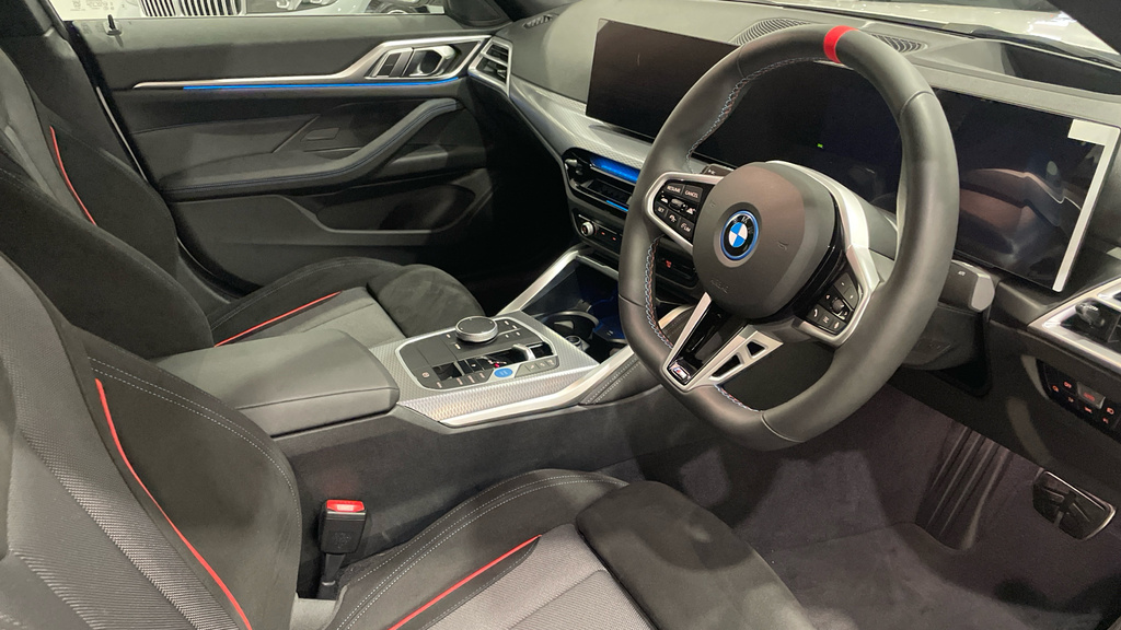 BMW i4 M50 83.9Kwh Gran Coupe 4Wd White #6