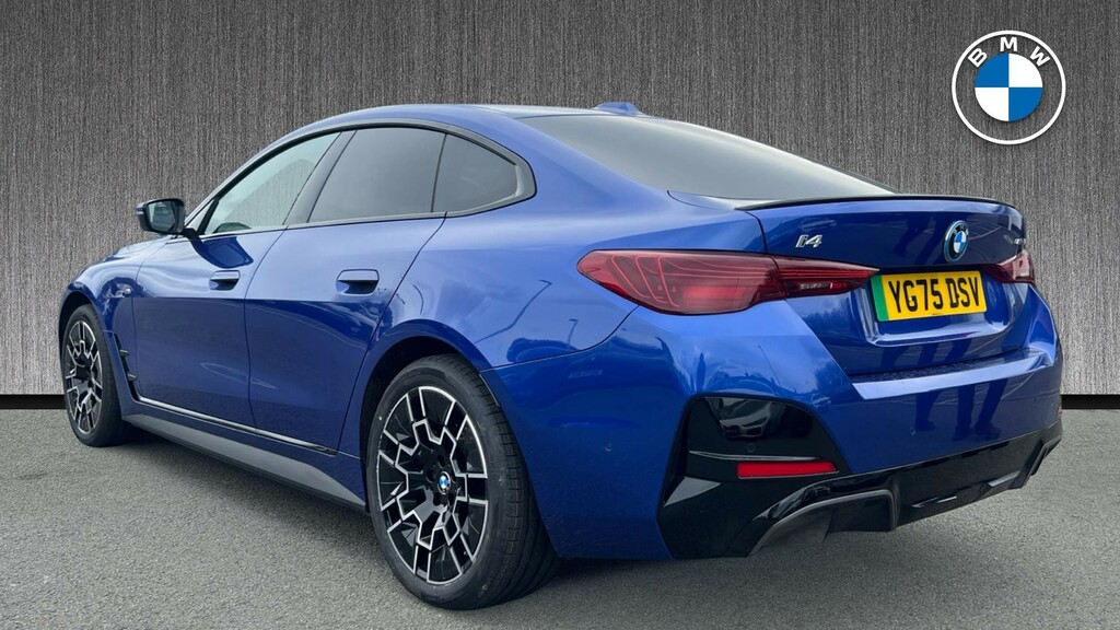 BMW i4 40 83.9Kwh M Sport Gran Coupe Edrive Blue #2