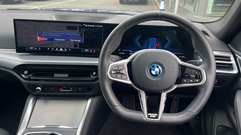 BMW i4 40 83.9Kwh M Sport Gran Coupe Edrive Blue #5