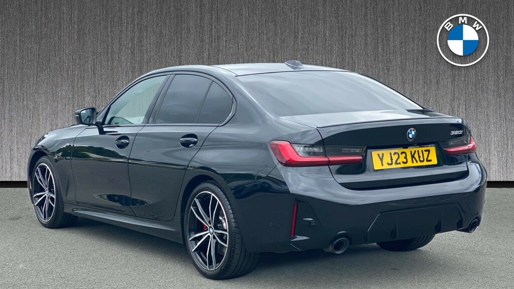 BMW 3 Series 2.0 320I M Sport Euro 6 Ss Black #2
